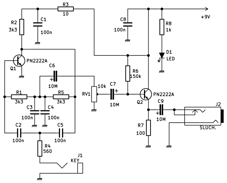 Code Practice Oscillator